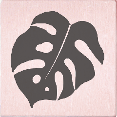 May & Berry Stamp - Palm Leaf