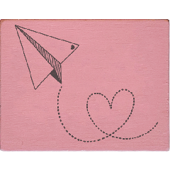 May & Berry Stamp - Paper Plane