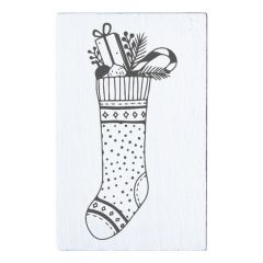 May & Berry Stamp - Christmas stocking