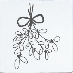 May & Berry Stamp - Medlar branch