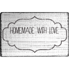 Vintage Stamp - Homemade with love
