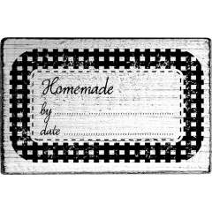 Vintage Stamp - Homemade by …. Date ….