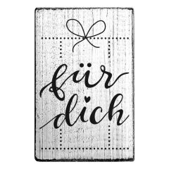 Vintage Stamp - für dich