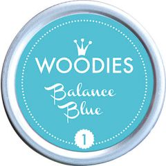 Woodies Stamp Pad - Balance blu