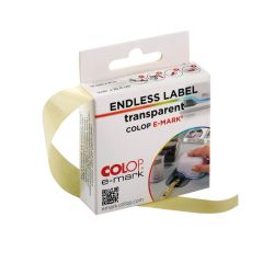 e-mark® etichette continue trasparenti