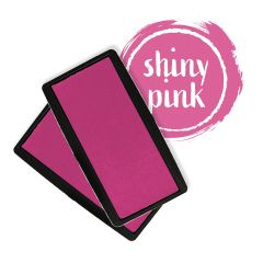Cuscinetti ricambio - shiny pink - 2 pezzi