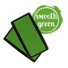 Cuscinetti ricambio - smooth green - 2 pezzi