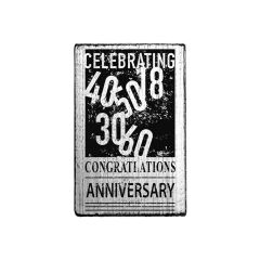 Vintage Stamp - Celebrating 40 50… Congratulations