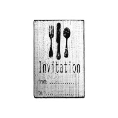 Vintage Stamp - Invitation - from… to