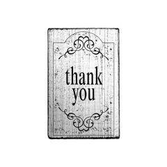 Vintage Stamp - thank you