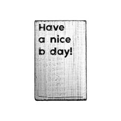 Vintage Stamp - Have a nice b day