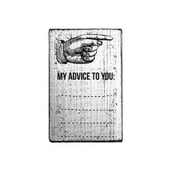Vintage Stamp - My advice to you