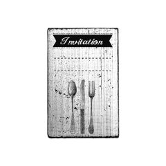 Vintage Stamp - Invitation