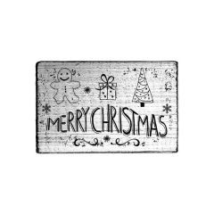 Vintage Stamp - Merry Christmas