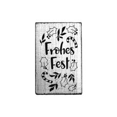 Vintage Stamp - Frohes Fest