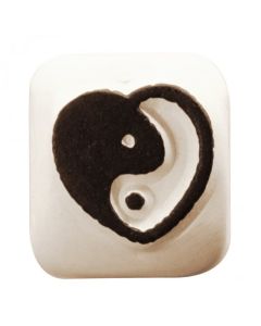 Ladot stone - piccolo - Cuore Yin Yang