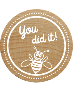 Woodies Stamp - You Did It!