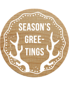 Woodies Stamp - Season‘s greetings