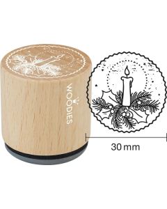 Woodies Rubber Stamp - Book