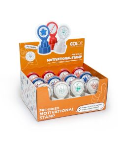 COLOP Motivational Stamp SET - 12 pieces