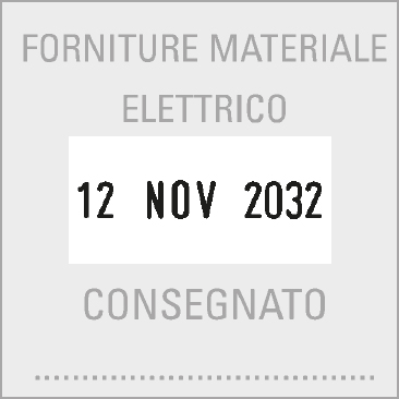 Esempio di impronta