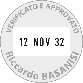 Esempio di impronta