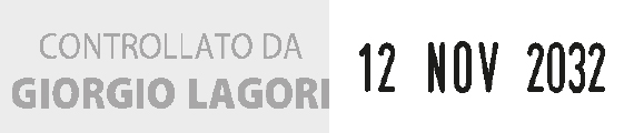 Esempio di impronta