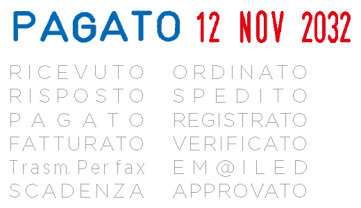 Esempio di impronta