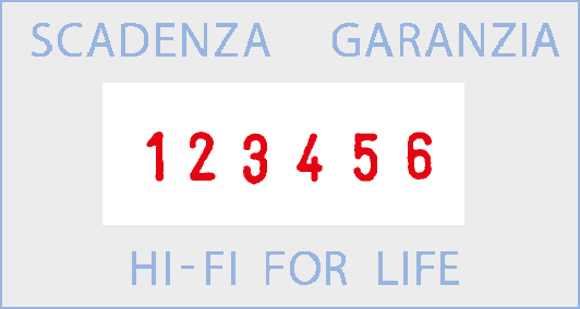 Esempio di impronta