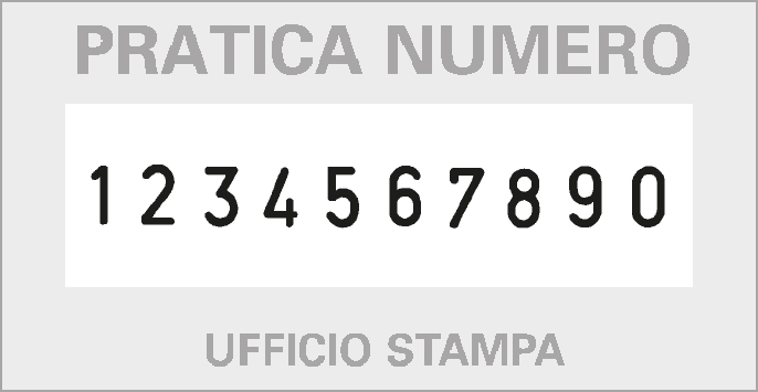 Esempio di impronta