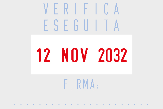 Esempio di impronta