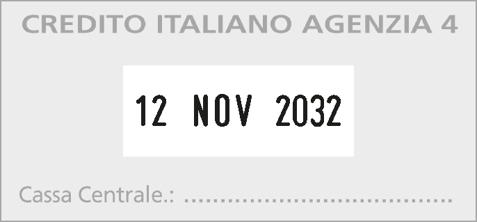 Esempio di impronta