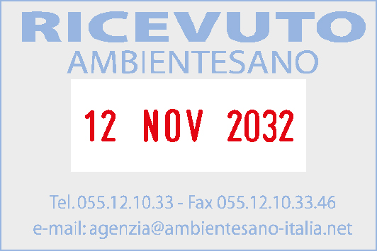 Esempio di impronta