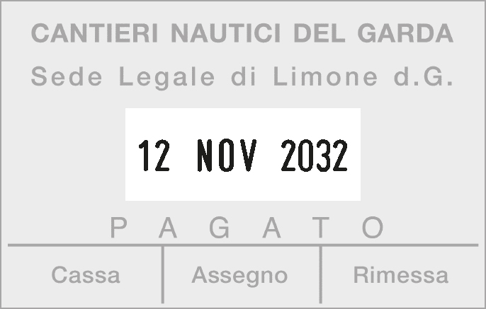 Esempio di impronta