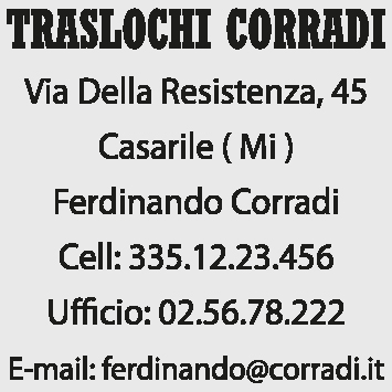 Esempio di impronta