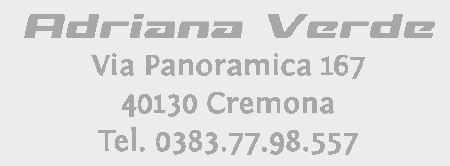 Esempio di impronta