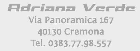 Esempio di impronta