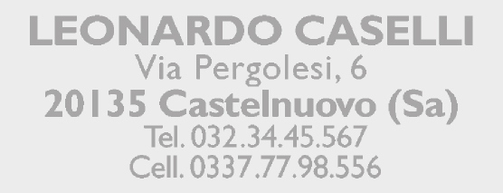 Esempio di impronta